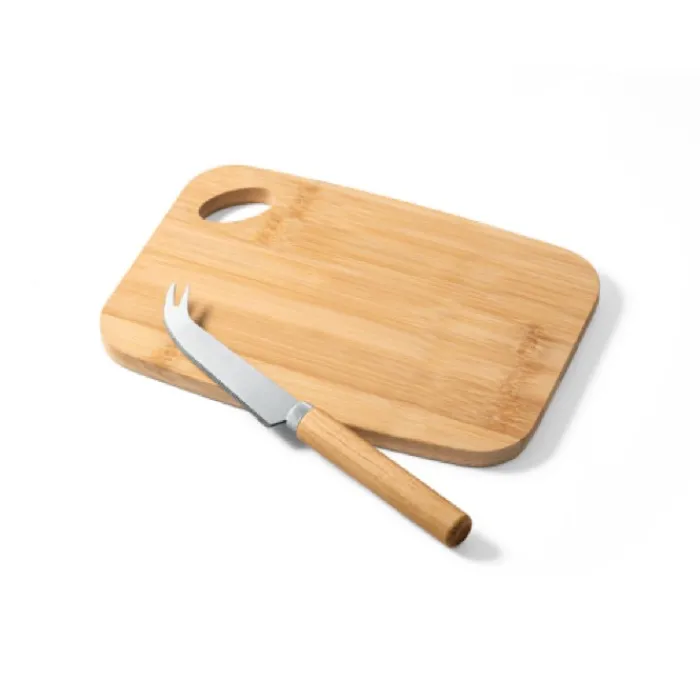 Gift Campaign Set tagliere con logo con coltello da formaggio Gruyere> Altri Utensili Da Cucina