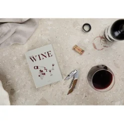 Gift Campaign Set vino con confezione regalo a forma di libro classico in carta FSC> Gadget Per Vino