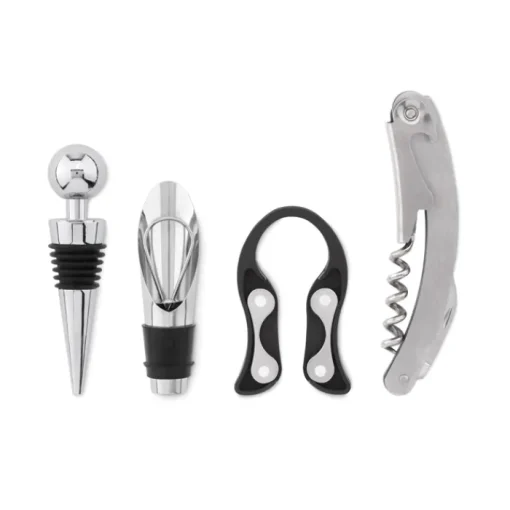 Gift Campaign Set vino personalizzati a forma di botte con accessori Barrel> Gadget Per Vino