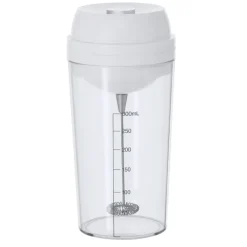 Gift Campaign Shaker con mixer elettrico nel tappo colorato e scala di misura 300ml><noscript><img width=