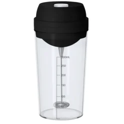 Gift Campaign Shaker con mixer elettrico nel tappo colorato e scala di misura 300ml><noscript><img width=
