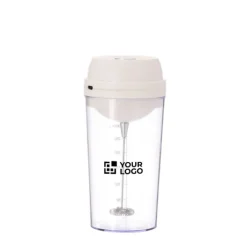 Gift Campaign Shaker con mixer elettrico nel tappo colorato e scala di misura 300ml><noscript><img width=