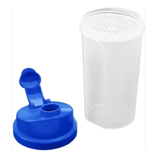 Gift Campaign Shaker promozionale trasparente con tappo colorato da 700ml Powder> Gadget Palestra