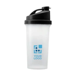 Gift Campaign Shaker promozionale trasparente con tappo colorato da 700ml Powder></noscript> Gadget Palestra
