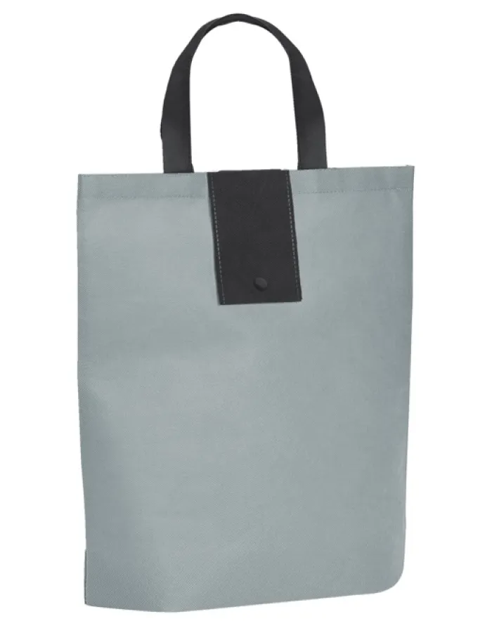 Gift Campaign Shopper bicolore in tnt pieghevoli economiche 80 g/m2 Origami Large> Shopper Tnt