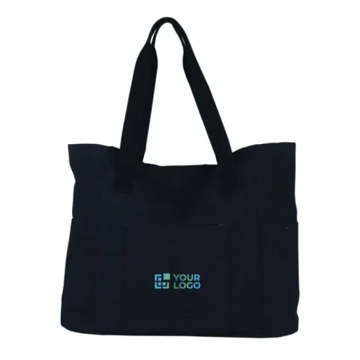Gift Campaign Shopper capiente in tela riciclata 290g/m2 con effetto lavato> Borse Per La Spesa