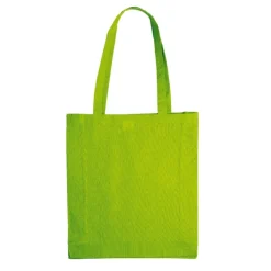 Gift Campaign Shopper colorata con soffietto in cotone 140 g/m2 certificata OEKO-TEX></noscript> Shopper In Cotone Personalizzate