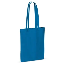 Gift Campaign Shopper colorata di cotone con certificazione OEKO-TEX di colori 140 g/m2></noscript> Shopper In Cotone Personalizzate