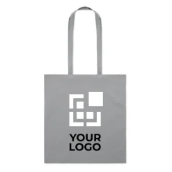 Gift Campaign Shopper colorata in cotone biologico da 180 gr/m2 con manici lunghi></noscript> Tote Bag Personalizzate|Shopper In Cotone Personalizzate