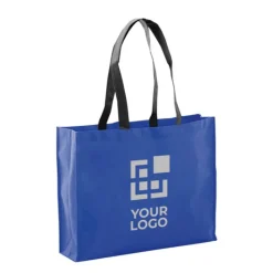 Gift Campaign Shopper con logo dai manici lunghi e neri 100 g/m2 Black Handle></noscript> Shopper Tnt