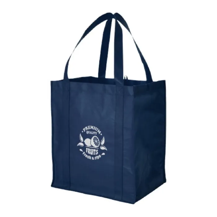 Gift Campaign Shopper con logo in PP non tessuto fondo rinforzato 80 g/m2 Liberty> Borse Per La Spesa|Shopper Tnt