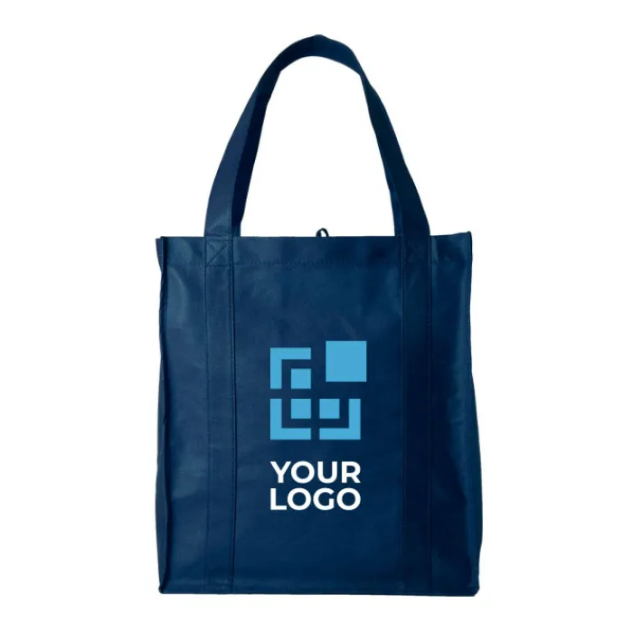 Gift Campaign Shopper con logo in PP non tessuto fondo rinforzato 80 g/m2 Liberty> Borse Per La Spesa|Shopper Tnt