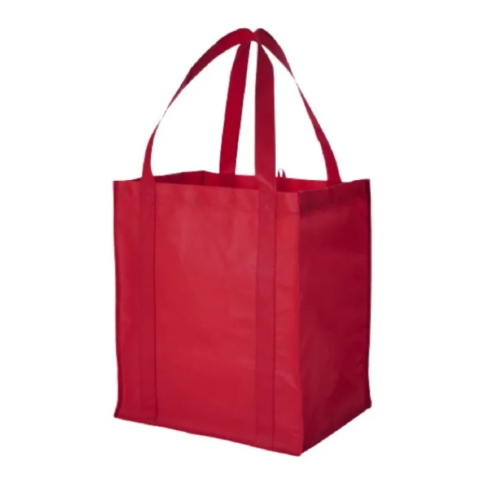 Gift Campaign Shopper con logo in PP non tessuto fondo rinforzato 80 g/m2 Liberty> Borse Per La Spesa|Shopper Tnt
