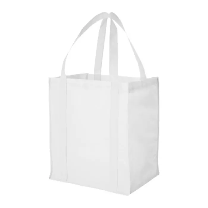 Gift Campaign Shopper con logo in PP non tessuto fondo rinforzato 80 g/m2 Liberty> Borse Per La Spesa|Shopper Tnt