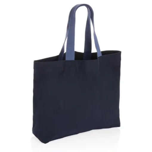 Gift Campaign Shopper con logo in tela riciclata capiente 240 g/m2 EcoTrace Raw> Gadget Ecologici|Borse Per La Spesa