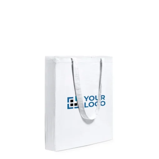 Gift Campaign Shopper con manici lunghi e soffietto in 100% cotone da 105 g/m²> Shopper In Cotone Personalizzate