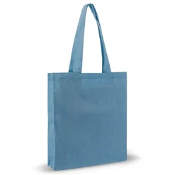 Gift Campaign Shopper con manici lunghi in cotone riciclato e poliestere 140g/m2> Shopper In Cotone Personalizzate