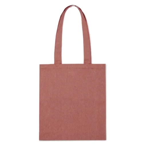Gift Campaign Shopper con manici lunghi in cotone riciclato e poliestere 140g/m2> Shopper In Cotone Personalizzate