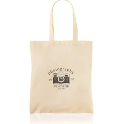 Gift Campaign Shopper dai manici corti realizzata al 100% in cotone da 105 g/m2></noscript> Shopper In Cotone Personalizzate