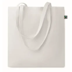 Gift Campaign Shopper dai manici lunghi in cotone colorato Fairtrade 140 g/m2></noscript> Borse Per La Spesa|Shopper In Cotone Personalizzate