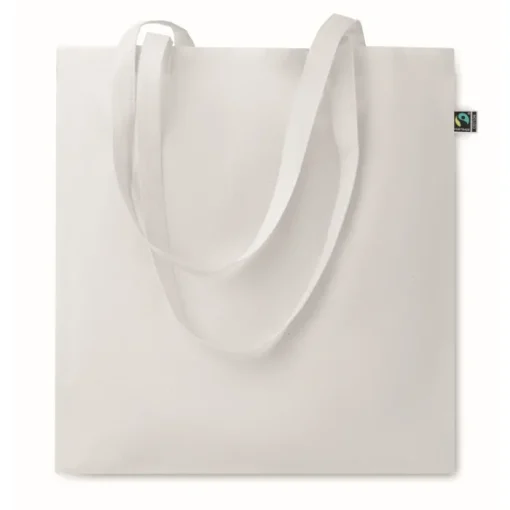 Gift Campaign Shopper dai manici lunghi in cotone colorato Fairtrade 140 g/m2> Borse Per La Spesa|Shopper In Cotone Personalizzate