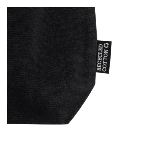 Gift Campaign Shopper dai manici lunghi e soffietto in cotone riciclato GRS 180g/m²> Shopper In Cotone Personalizzate