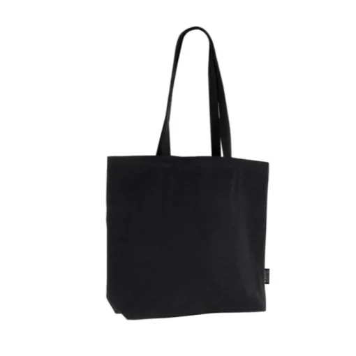 Gift Campaign Shopper dai manici lunghi e soffietto in cotone riciclato GRS 180g/m²> Shopper In Cotone Personalizzate