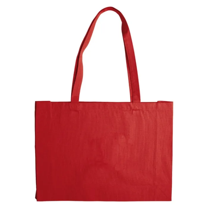 Gift Campaign Shopper di cotone colorato con soffietto OEKO-TEX da 280 g/m2> Shopper In Cotone Personalizzate