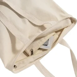 Gift Campaign Shopper di cotone con logo con cerniera e tasca interna 280 g/m2 Zipper></noscript> Shopper In Cotone Personalizzate