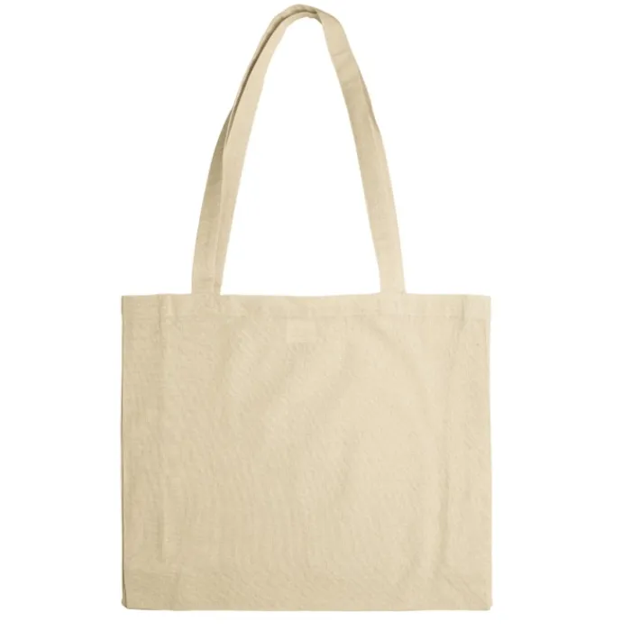 Gift Campaign Shopper di cotone con soffietto e certificazione OEKO-TEX da 140 g/m2> Shopper In Cotone Personalizzate