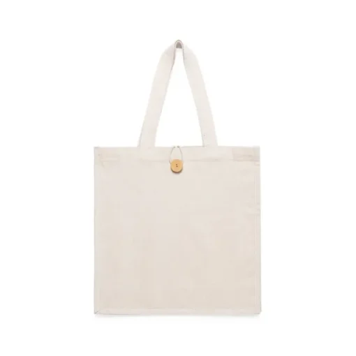 Gift Campaign Shopper di cotone personalizzate con chiusura a bottone 310 g/m2 Button> Shopper In Cotone Personalizzate