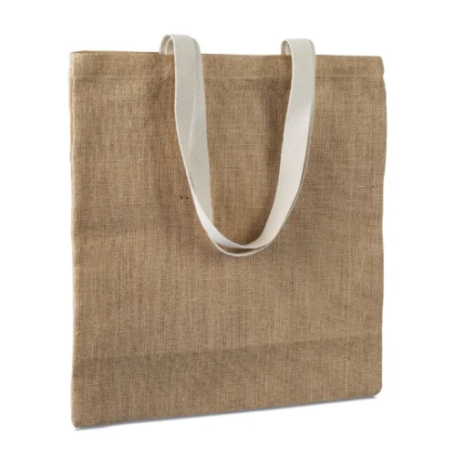 Gift Campaign Shopper di juta economiche personalizzabili per aziende Jute> Gadget Ecologici|Borse In Juta