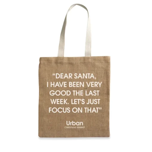 Gift Campaign Shopper di juta economiche personalizzabili per aziende Jute> Gadget Ecologici|Borse In Juta
