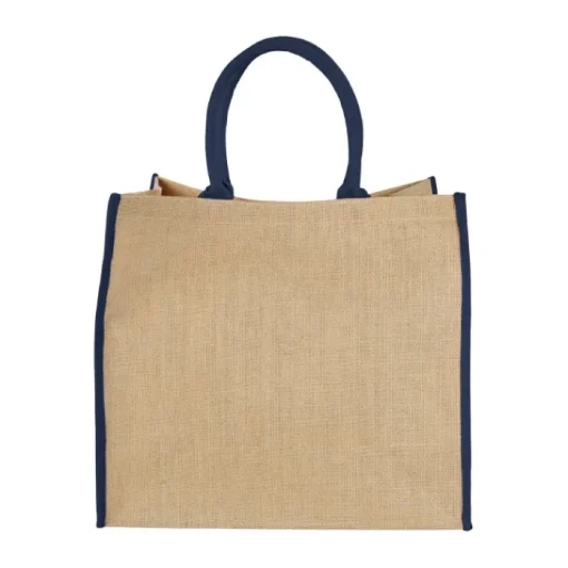 Gift Campaign Shopper di juta personalizzate per la spesa chiusura in velcro Jute Edge> Borse In Juta|Borse Di Tela Personalizzate