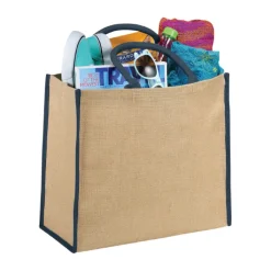 Gift Campaign Shopper di juta personalizzate per la spesa chiusura in velcro Jute Edge></noscript> Borse In Juta|Borse Di Tela Personalizzate