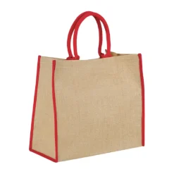 Gift Campaign Shopper di juta personalizzate per la spesa chiusura in velcro Jute Edge></noscript> Borse In Juta|Borse Di Tela Personalizzate