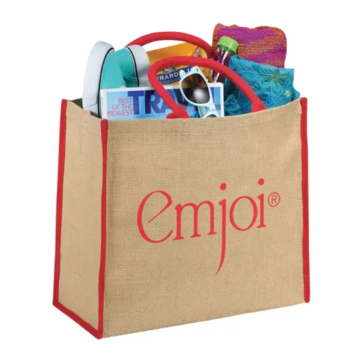 Gift Campaign Shopper di juta personalizzate per la spesa chiusura in velcro Jute Edge> Borse In Juta|Borse Di Tela Personalizzate
