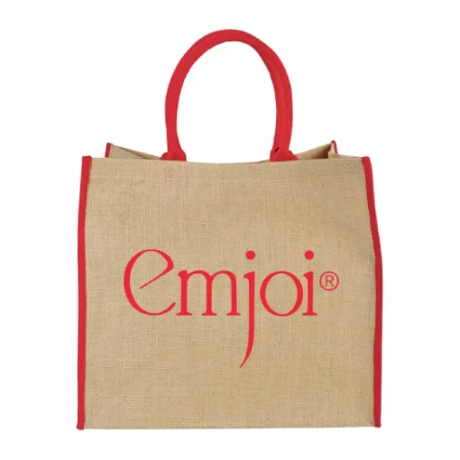 Gift Campaign Shopper di juta personalizzate per la spesa chiusura in velcro Jute Edge> Borse In Juta|Borse Di Tela Personalizzate