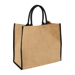 Gift Campaign Shopper di juta personalizzate per la spesa chiusura in velcro Jute Edge></noscript> Borse In Juta|Borse Di Tela Personalizzate
