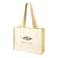 Gift Campaign Shopper di juta resistente da 250 g/m² resistente 12 kg Beach Budget> Borse In Juta