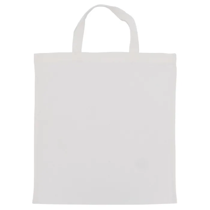Gift Campaign Shopper di vari colori con manici corti in cotone OEKO-TEX140 g/m2> Shopper In Cotone Personalizzate