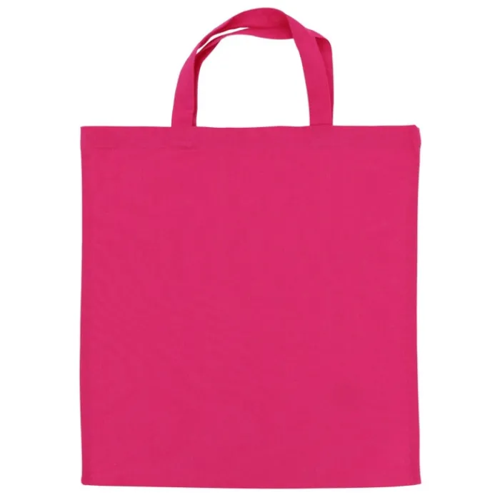 Gift Campaign Shopper di vari colori con manici corti in cotone OEKO-TEX140 g/m2> Shopper In Cotone Personalizzate