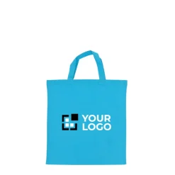 Gift Campaign Shopper di vari colori con manici corti in cotone OEKO-TEX140 g/m2></noscript> Shopper In Cotone Personalizzate