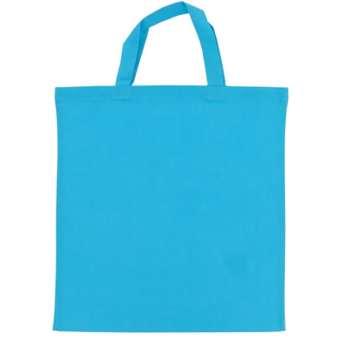 Gift Campaign Shopper di vari colori con manici corti in cotone OEKO-TEX140 g/m2> Shopper In Cotone Personalizzate