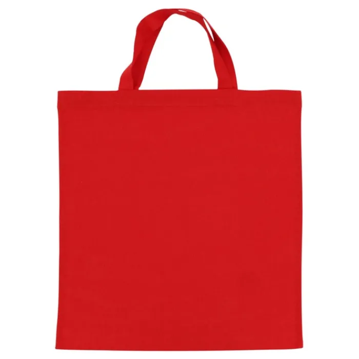 Gift Campaign Shopper di vari colori con manici corti in cotone OEKO-TEX140 g/m2> Shopper In Cotone Personalizzate