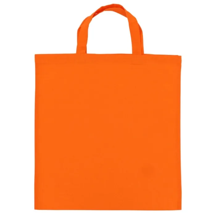 Gift Campaign Shopper di vari colori con manici corti in cotone OEKO-TEX140 g/m2> Shopper In Cotone Personalizzate