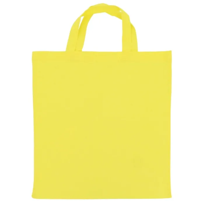 Gift Campaign Shopper di vari colori con manici corti in cotone OEKO-TEX140 g/m2> Shopper In Cotone Personalizzate