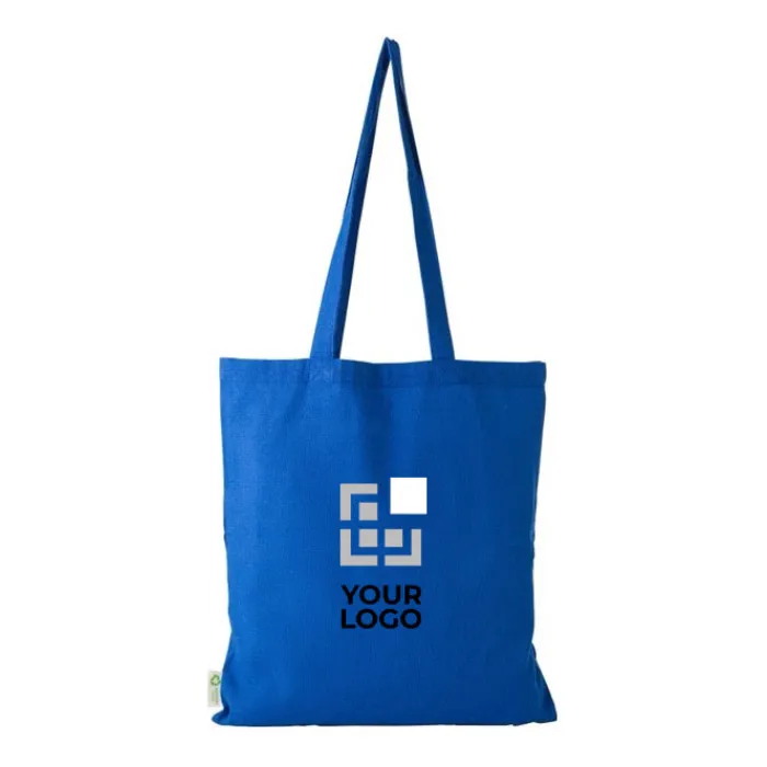 Gift Campaign Shopper di vari colori in cotone 100% riciclato da 120 g/m²> Shopper In Cotone Personalizzate