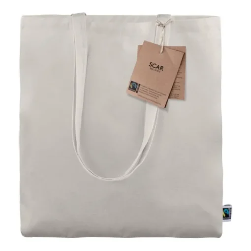 Gift Campaign Shopper ecologiche con logo da 180 gr/m2 Flyca FairTrade> Gadget Ecologici|Tote Bag Personalizzate