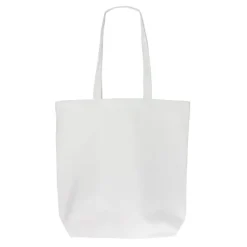 Gift Campaign Shopper in cotone biologico con manici lunghi a soffietto 270 g/m2> Shopper In Cotone Personalizzate